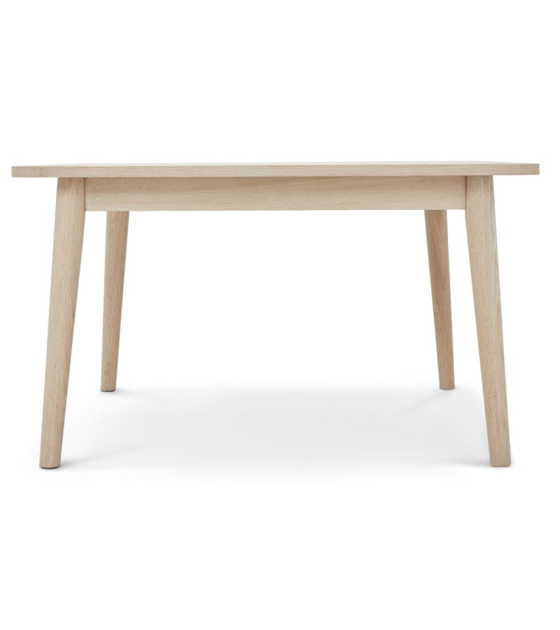 Nyborg salongbord, firkantet - hvitoljet eikefiner og tre (90x90)