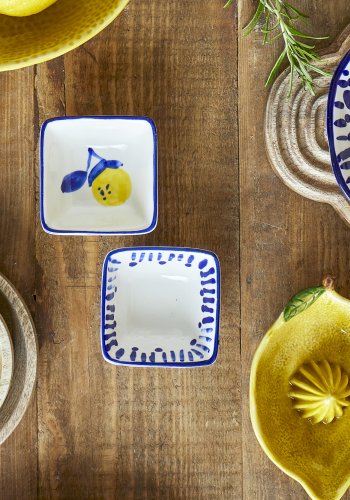 CREATIVE COLLECTION Maxima Schssel, Blau, Steingut