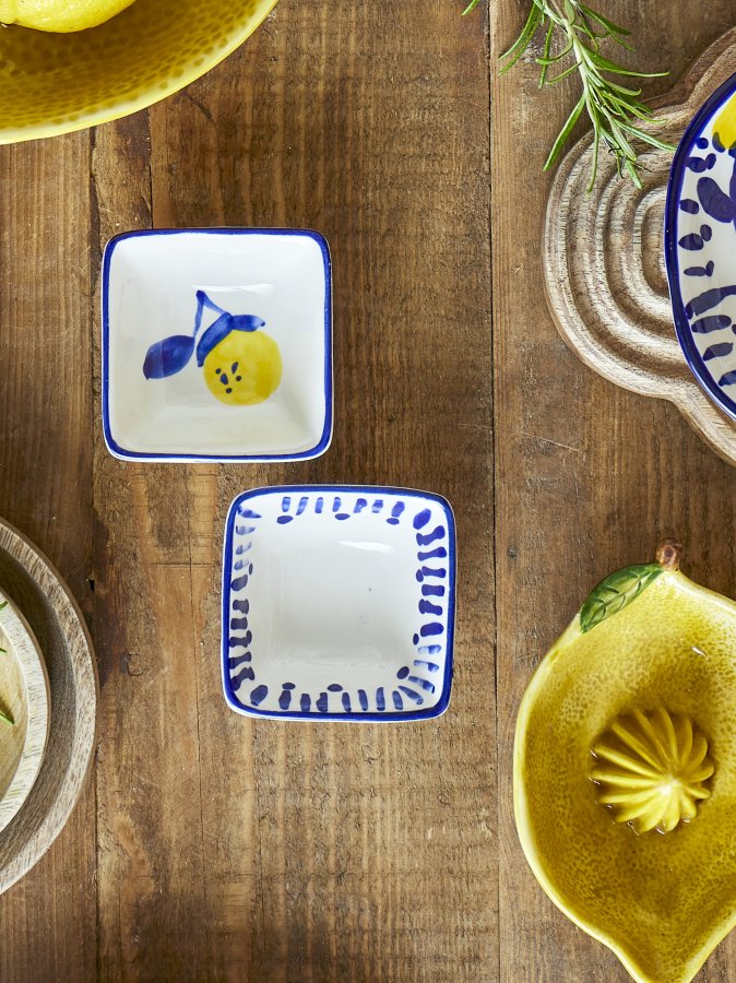 CREATIVE COLLECTION Maxima Schssel, Blau, Steingut