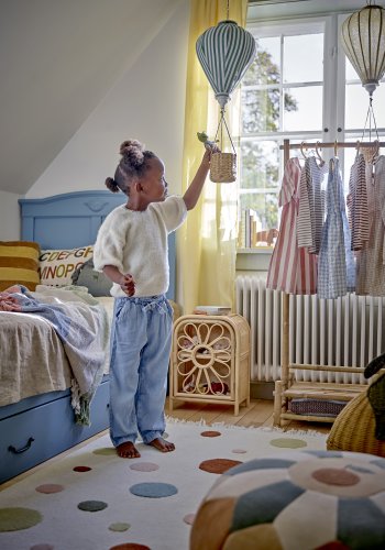 BLOOMINGVILLE MINI Pompkrans, Gul, Polyester