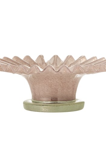 BLOOMINGVILLE Granatbolle, rosa, glass