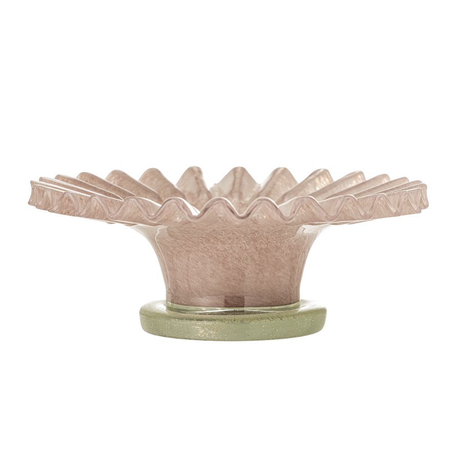 BLOOMINGVILLE Granatbolle, rosa, glass