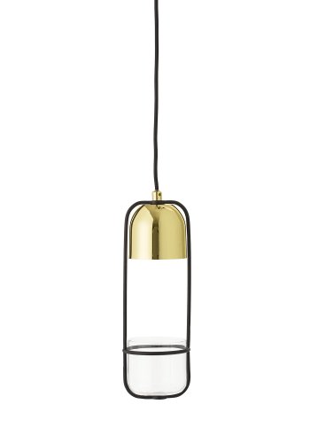 BLOOMINGVILLE Goldlack-Anhänger, Gold, Metall, D10xH34 cm