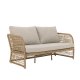 BLOOMINGVILLE Penzano sofa, naturlig, polyrattan