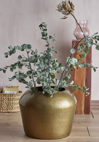 CREATIVE COLLECTION Avola Couchtisch, Messing, Metall