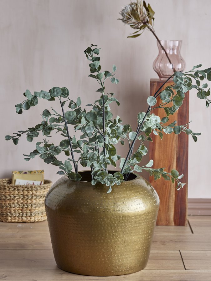 CREATIVE COLLECTION Avola Couchtisch, Messing, Metall