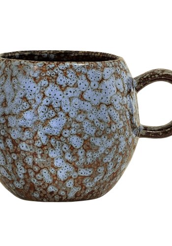 BLOOMINGVILLE Paula Tasse, Blau, Steinzeug, D9xH8 cm