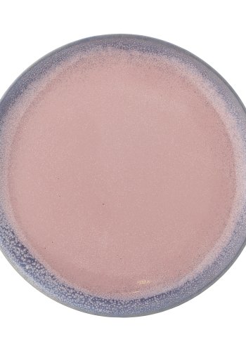 BLOOMINGVILLE Paula tallerken, rosa, steinty