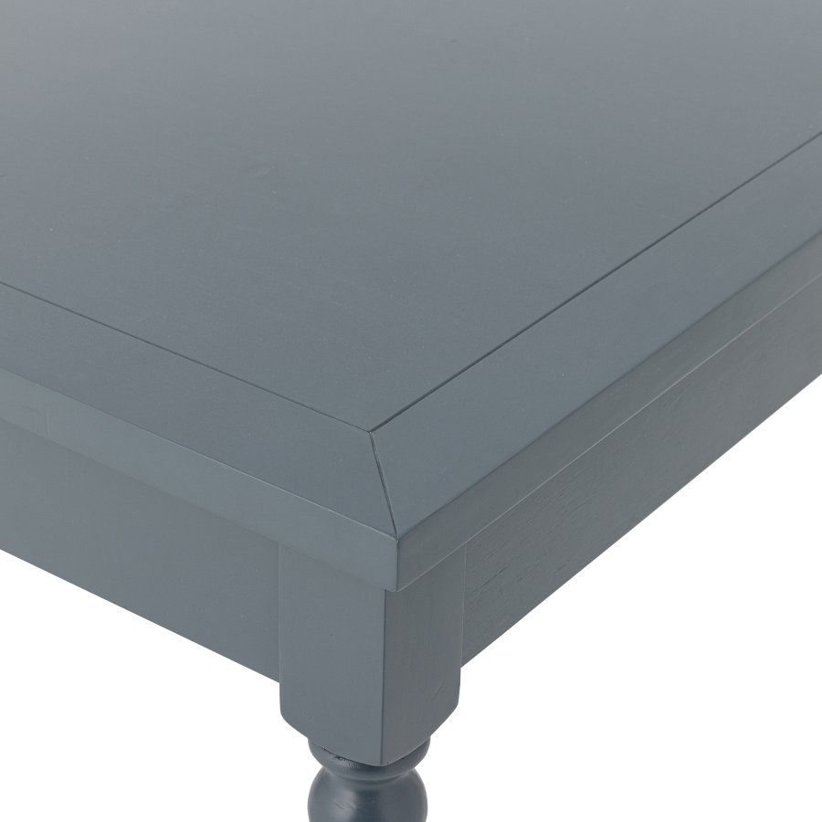 CREATIVE COLLECTION Bassy Esstisch, Blau, Kiefer (L80xH75xB80 cm)