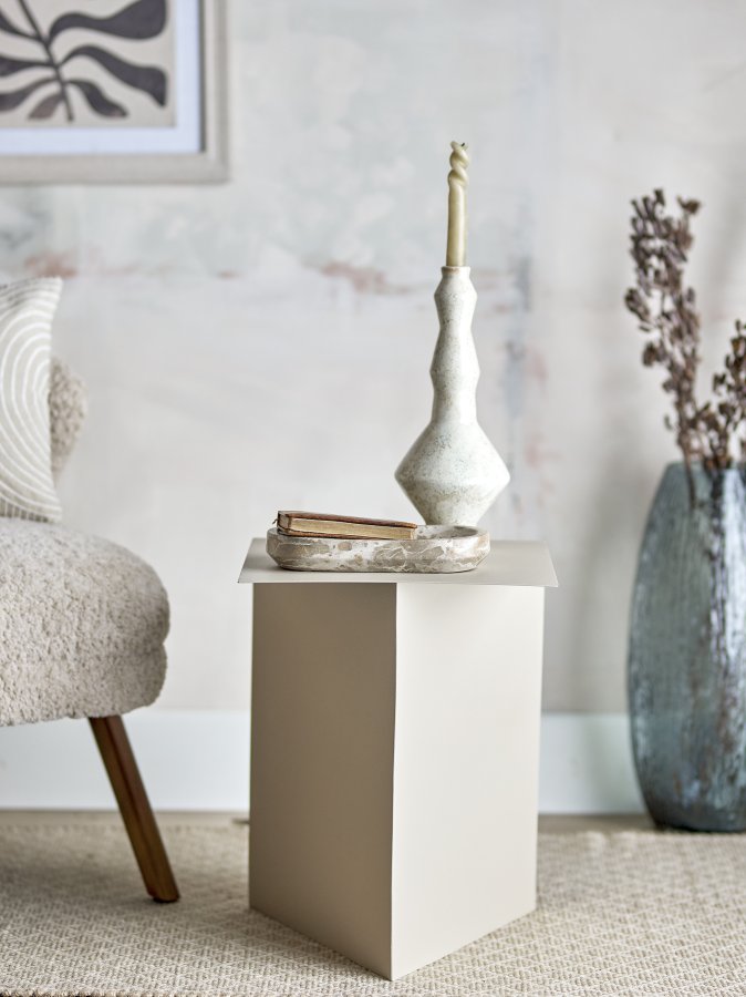 BLOOMINGVILLE Tasha Beistelltisch, Natur, Metall (L35xH45xB35 cm)