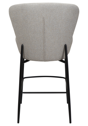 DAN-FORM ORBIT Bordkrakk Kasjmir bouclstoff med svarte metallben