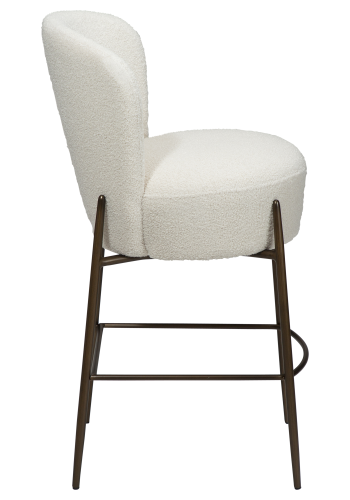 DAN-FORM ORBIT Bordkrakk Dove RPES boucl med antikke messingben