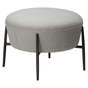 DAN-FORM ORBIT fotpall Dove RPES boucl med ben i antikmssing