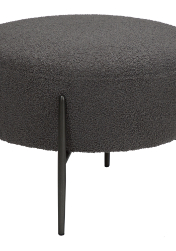 DAN-FORM ORBIT fotskammel Stone RPES boucl med antikke tinnben