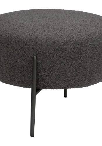 DAN-FORM ORBIT fotskammel Stone RPES boucl med antikke tinnben