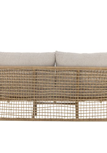 BLOOMINGVILLE Penzano sofa, naturlig, polyrattan