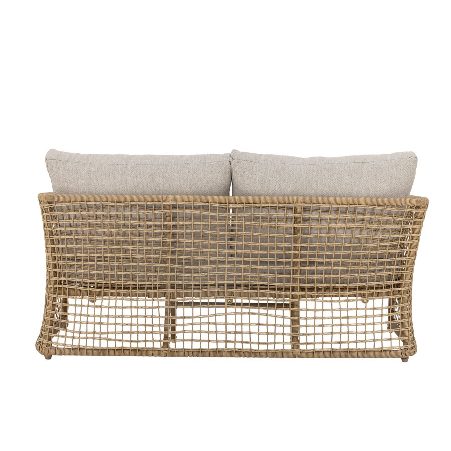 BLOOMINGVILLE Penzano sofa, naturlig, polyrattan