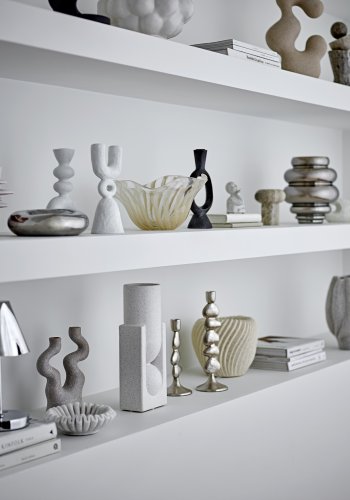 BLOOMINGVILLE Zorya vase, slv, glass