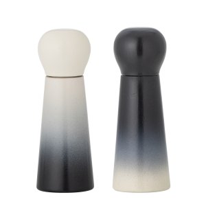 BLOOMINGVILLE Hyman Salt & Peberkvrn - bl gummitr (D6xH17) (st af 2)