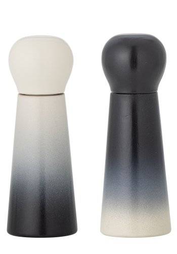 BLOOMINGVILLE Hyman Salt & Peberkvrn - bl gummitr (D6xH17) (st af 2)