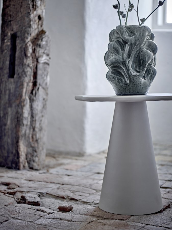 BLOOMINGVILLE Vuelle Vase, gr, steinty