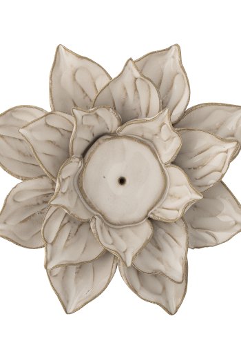 CREATIVE COLLECTION Eira Teelichthalter, Natur, Steingut