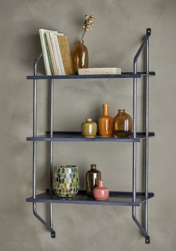 BLOOMINGVILLE Sindre Hylle, Sort, Metall