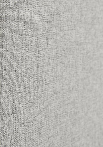 Vanlig sengegavl, hydejusterbar - lysegr polyesterstoff (L:140)