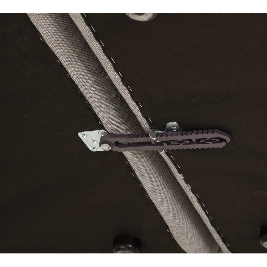 Paris 3-pers. sofa (tre moduler) - latte polyester stof og natur egetr