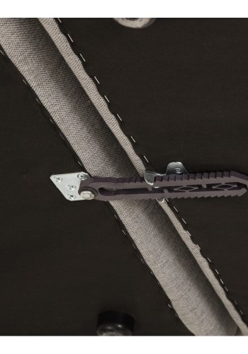 Paris 3-pers. sofa (tre moduler) - lysegr polyester stof og natur egetr