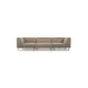 Paris 3-pers. sofa (tre moduler) - latte polyester stof og natur egetr