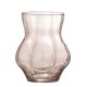 CREATIVE COLLECTION Tava Vase, Rosa, Glas