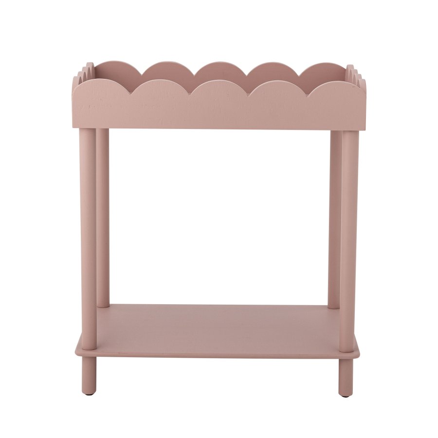 CREATIVE COLLECTION Isola Beistelltisch, Rosa, Kiefer (L60xH68xB40 cm)