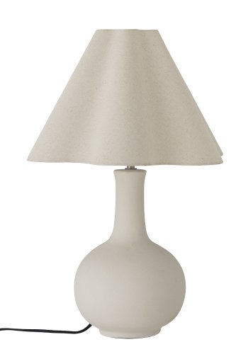 BLOOMINGVILLE Heide bordlampe, hvit, steinty