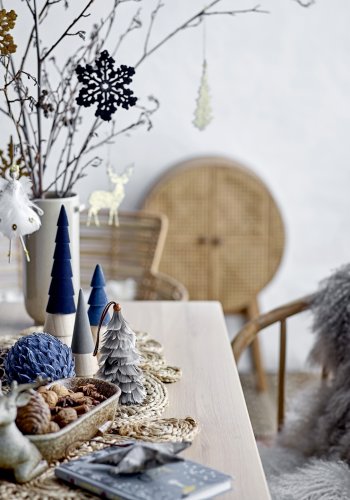 BLOOMINGVILLE Valder Tischläufer, Natur, Jute, L115xB40 cm