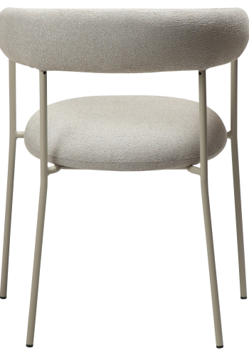 DAN-FORM Plenti lenestol - kashmir bouclé stoff og kashmir stl