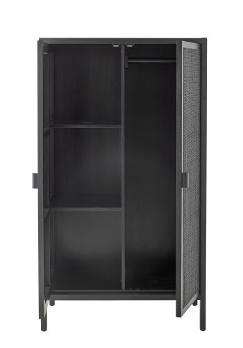 BLOOMINGVILLE Marikka-skap, svart, FSC 100% mahogni