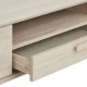 Porto TV-bord, m. 2 drer, 1 skuff, 2 hyller, 1 rom - hvitoljet eikefiner og tre (160x42)