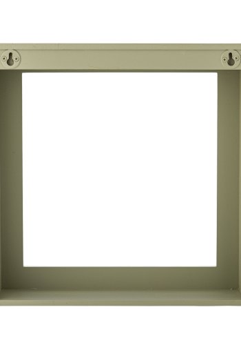 CREATIVE COLLECTION Larna Regal, Grün, MDF (L35xH35xB12 cm)