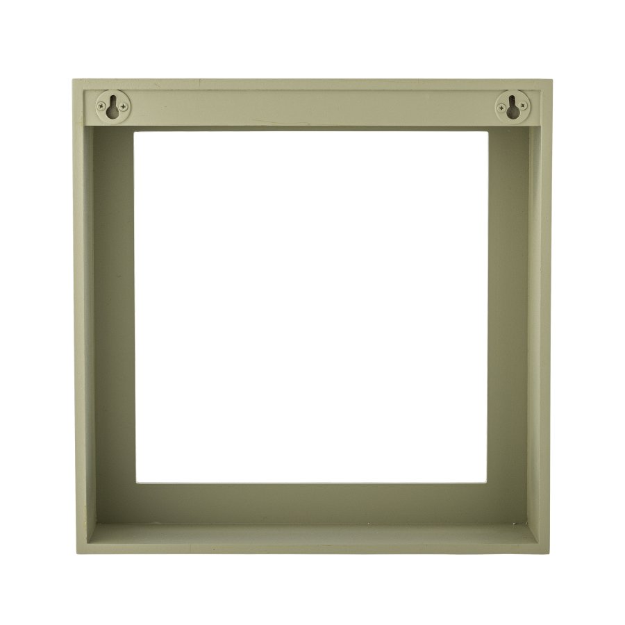 CREATIVE COLLECTION Larna Regal, Grün, MDF (L35xH35xB12 cm)