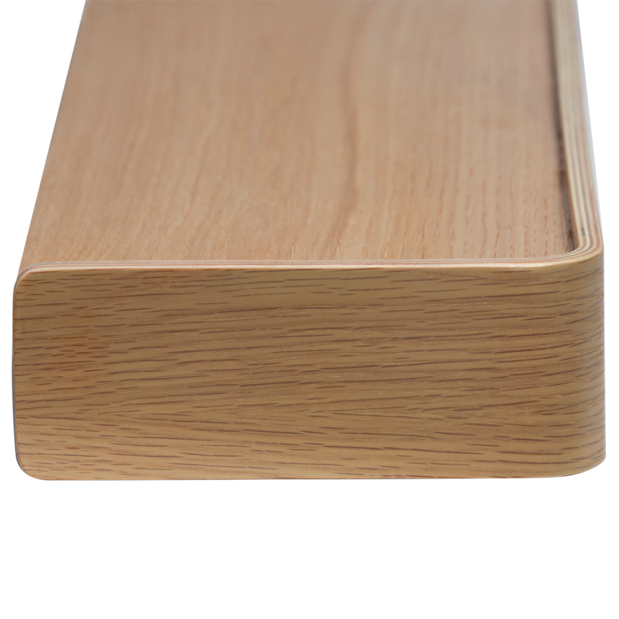 DANFORM Protopia Wandregal - weiß gekalktes Eichenfurnier