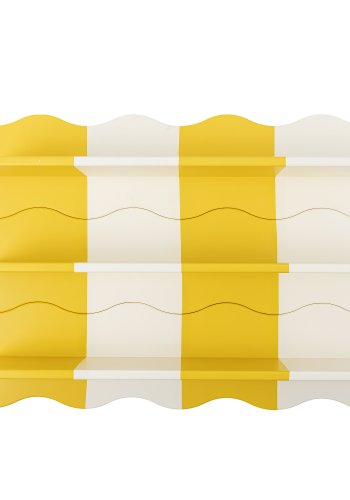 BLOOMINGVILLE MINI Bubbi-hylla, gul, MDF (L80xH22,5xB17 cm)