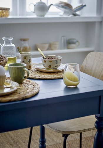 BLOOMINGVILLE Ballard Trinkglas, Natur, Glas (D8xH9 cm, 4er Set)