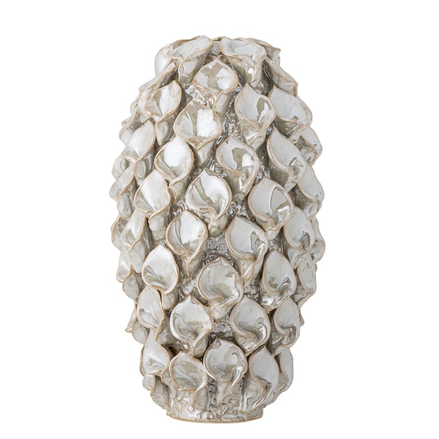 BLOOMINGVILLE Glenda Deco, Wei, Steingut (T21xH34 cm)