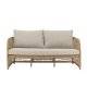BLOOMINGVILLE Penzano sofa, naturlig, polyrattan