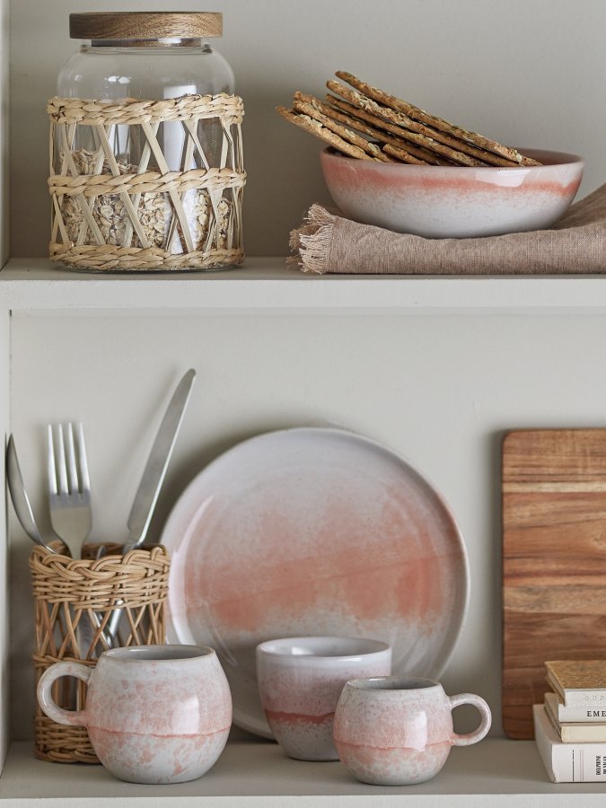 BLOOMINGVILLE Paula Espressotasse, Orange, Steingut