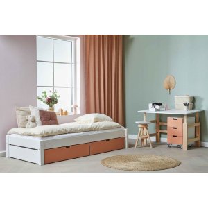 Manis-H Ull Enkeltseng med skuffer - 200 cm - 90x200