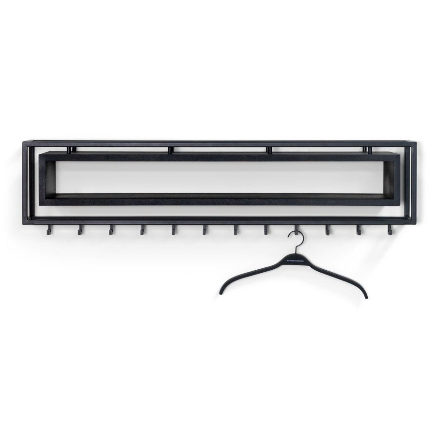 SPINDER DESIGN 120 School Black Edition klesstativ, m. 1 rom - sort stl