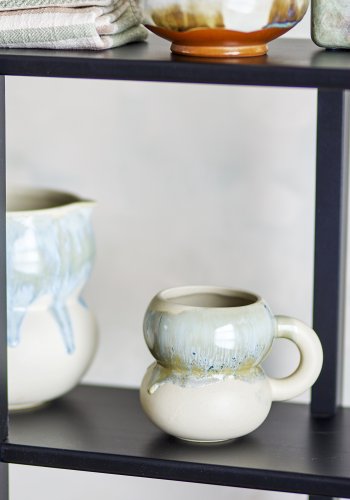 BLOOMINGVILLE Luna kop, m. hank - bl stentj (D9xH10) (st af 4)