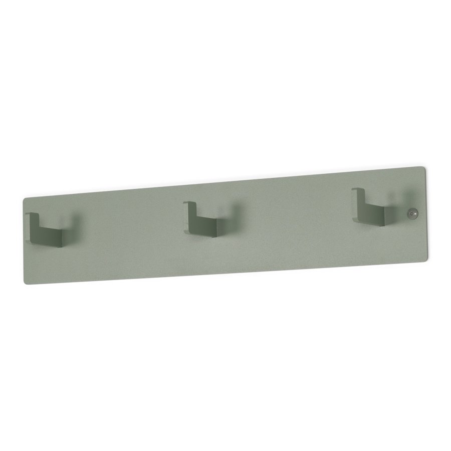 SPINDER DESIGN Leatherman 3 knagerkke, m. 3 knager - stvet grn stl